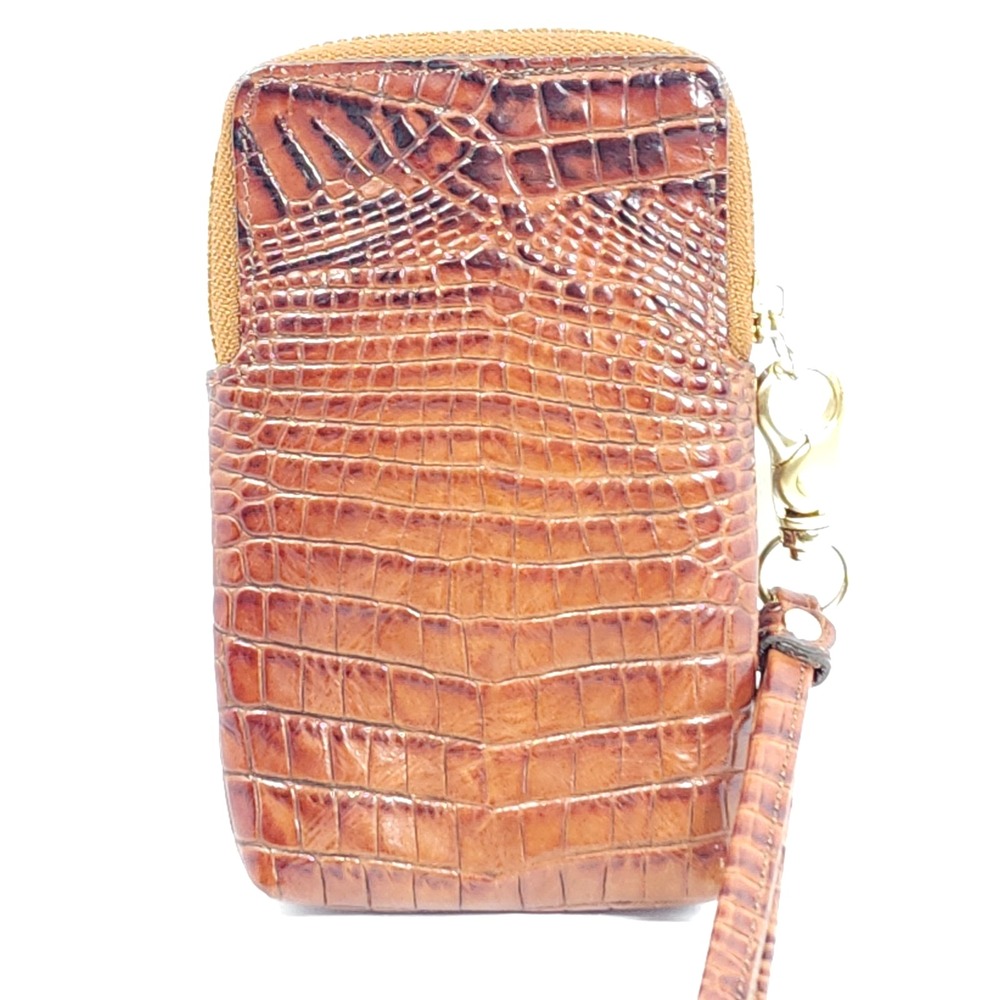 Brahman Universal Wallet Wristlet In Pecan Melbourne Color - Picture 3 of 11